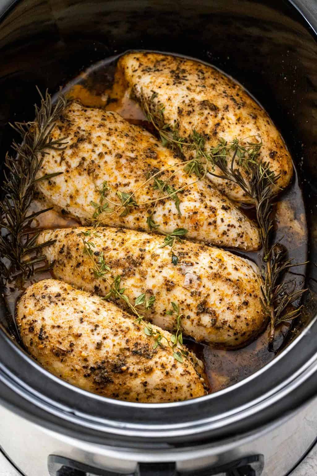 Slow Cooker Chicken Breast Recipe Jessica Gavin