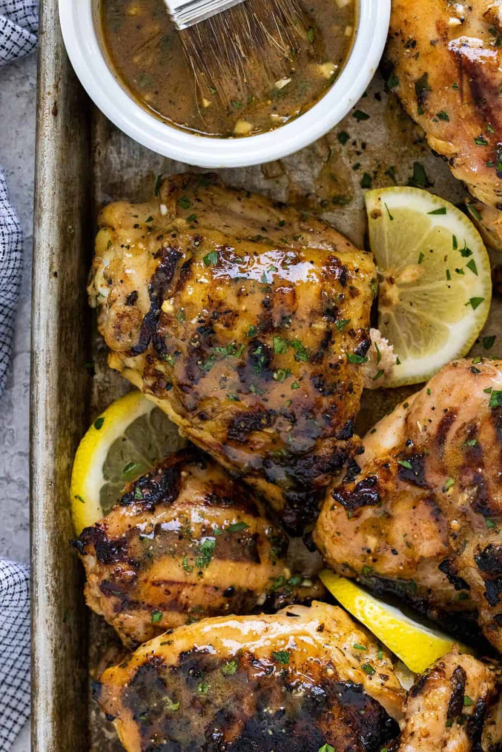 Grilled Chicken Thighs Jessica Gavin