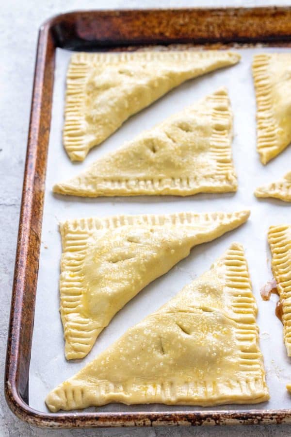 Triangular Apple Apple Turnovers Recipe - Jessica Gavin