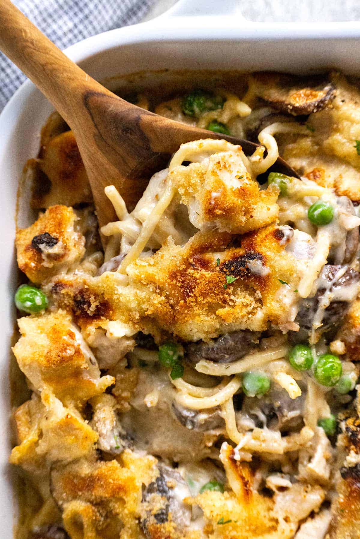 Best turkey tetrazzini recipe using leftover thanksgiving turkey.