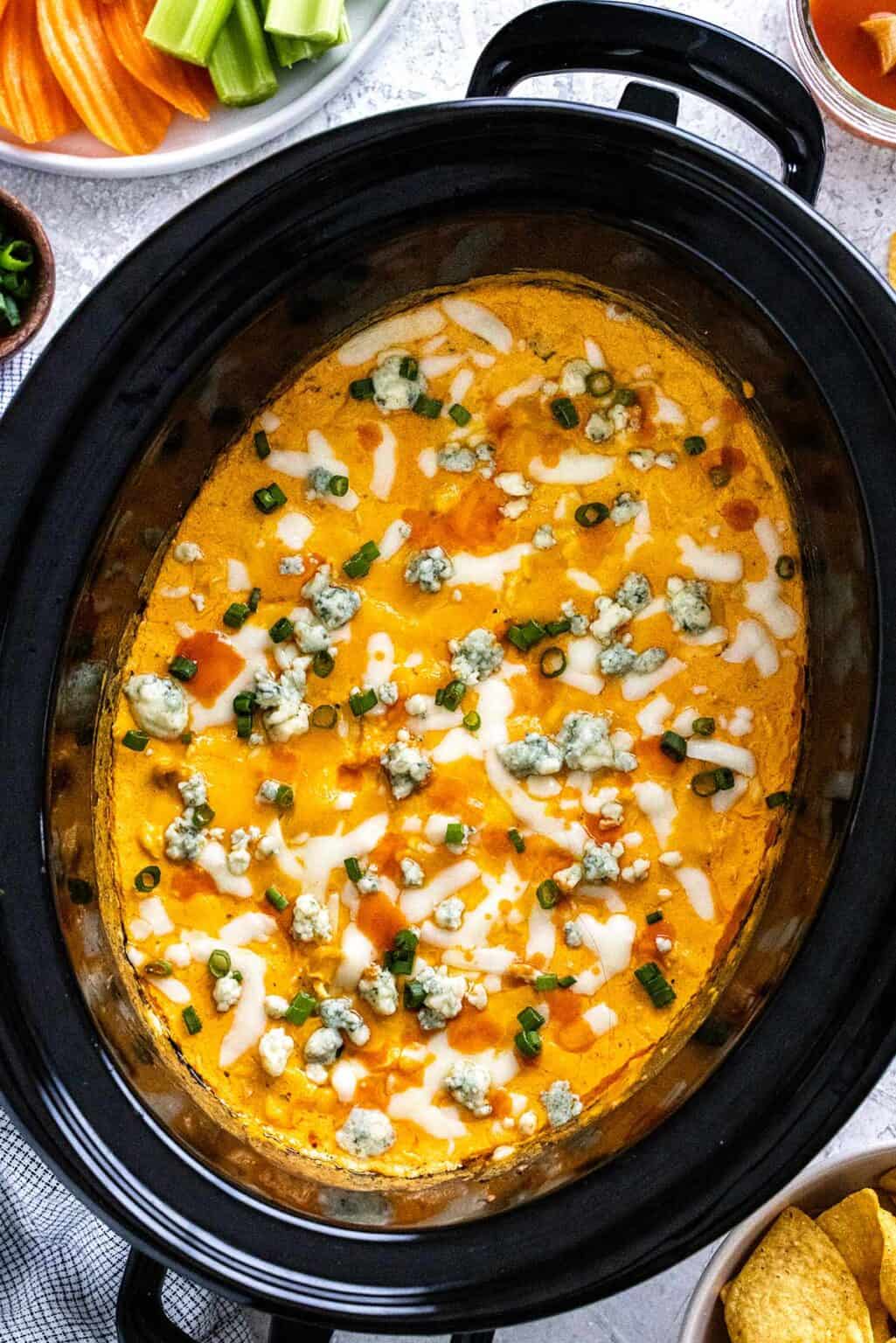 Crockpot Buffalo Chicken Dip Recipe Jessica Gavin