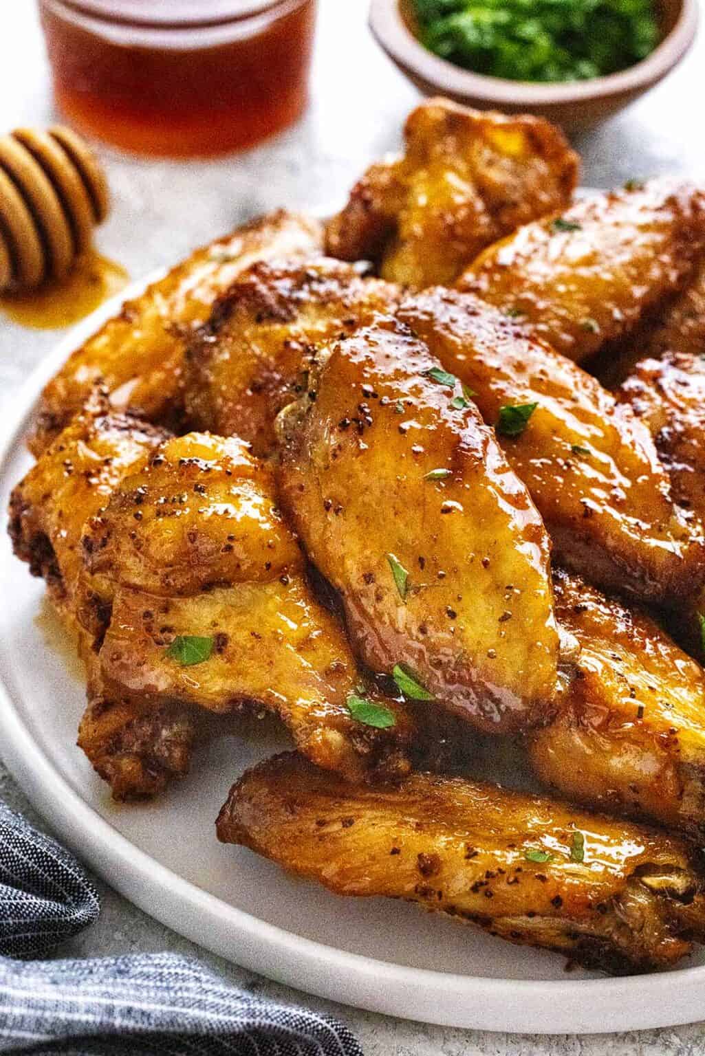 Honey Hot Wings Recipe Jessica Gavin