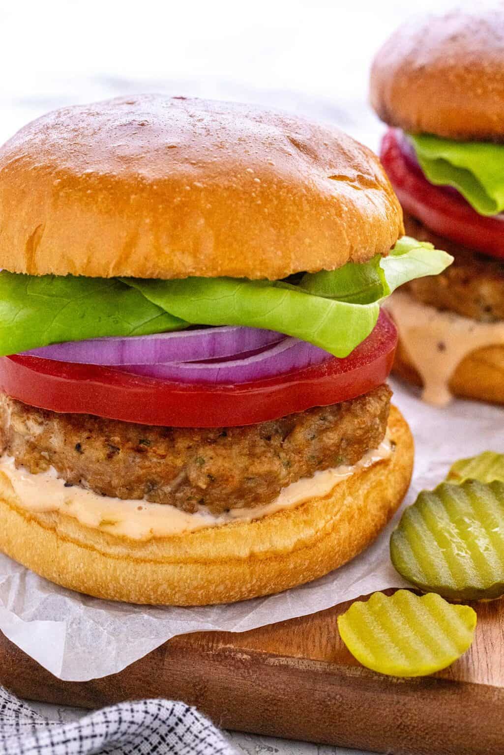 Best Turkey Burger Recipe Jessica Gavin