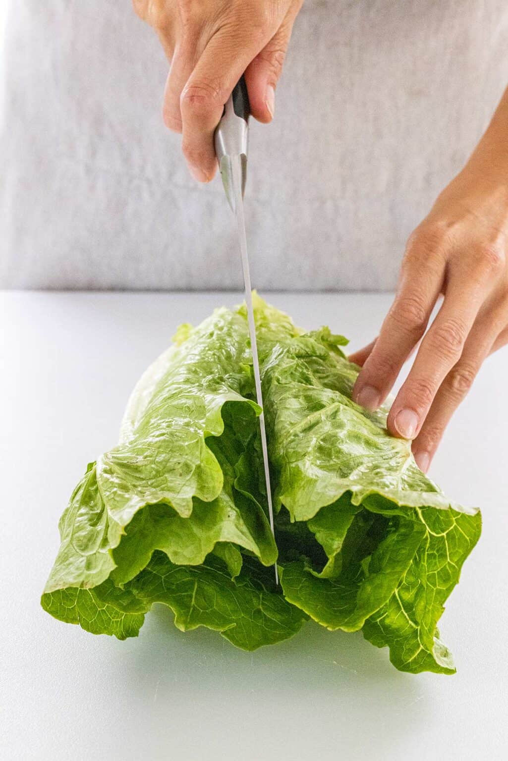 How to Cut Romaine Lettuce Jessica Gavin