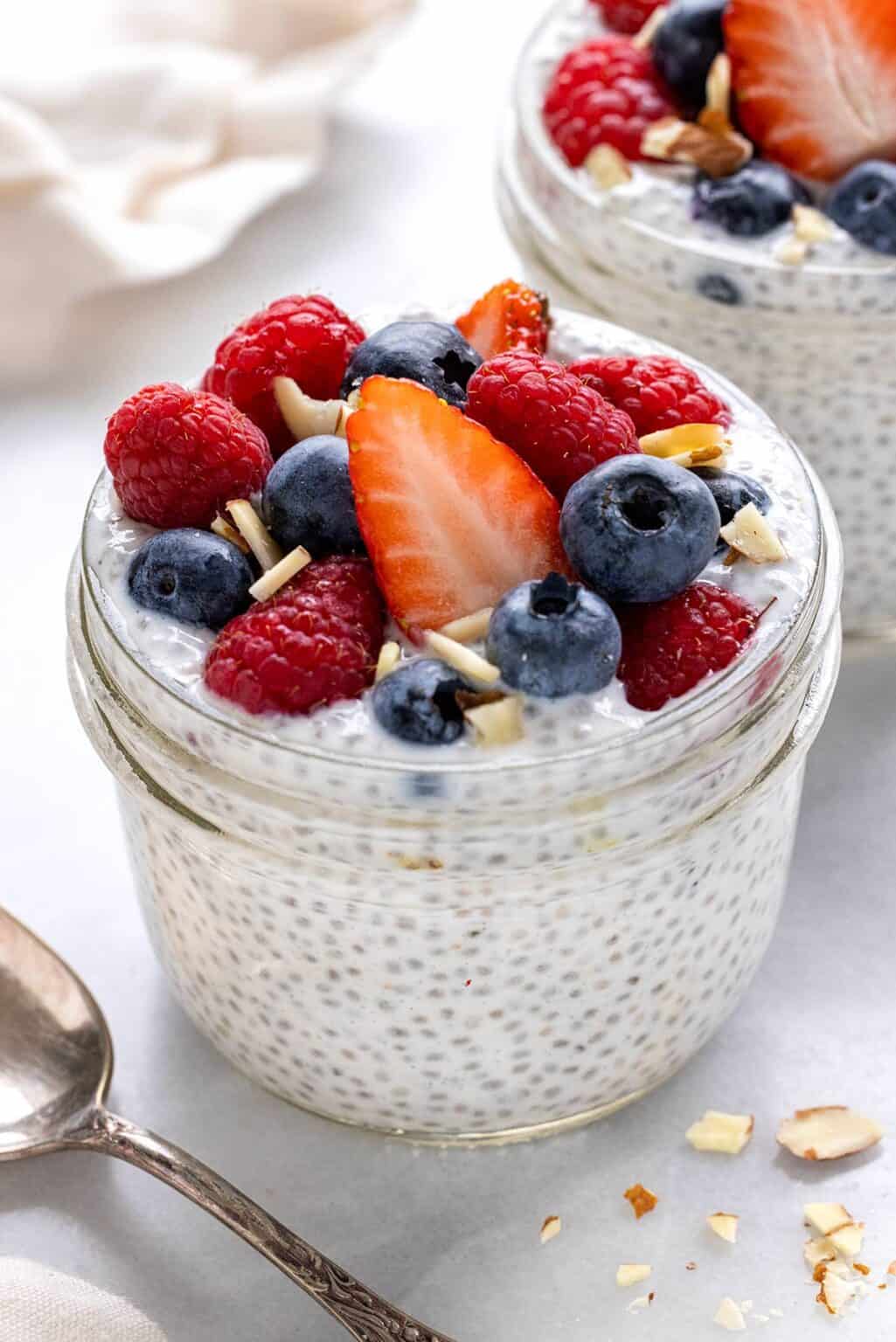 Chia Seed Pudding with Yogurt Jessica Gavin