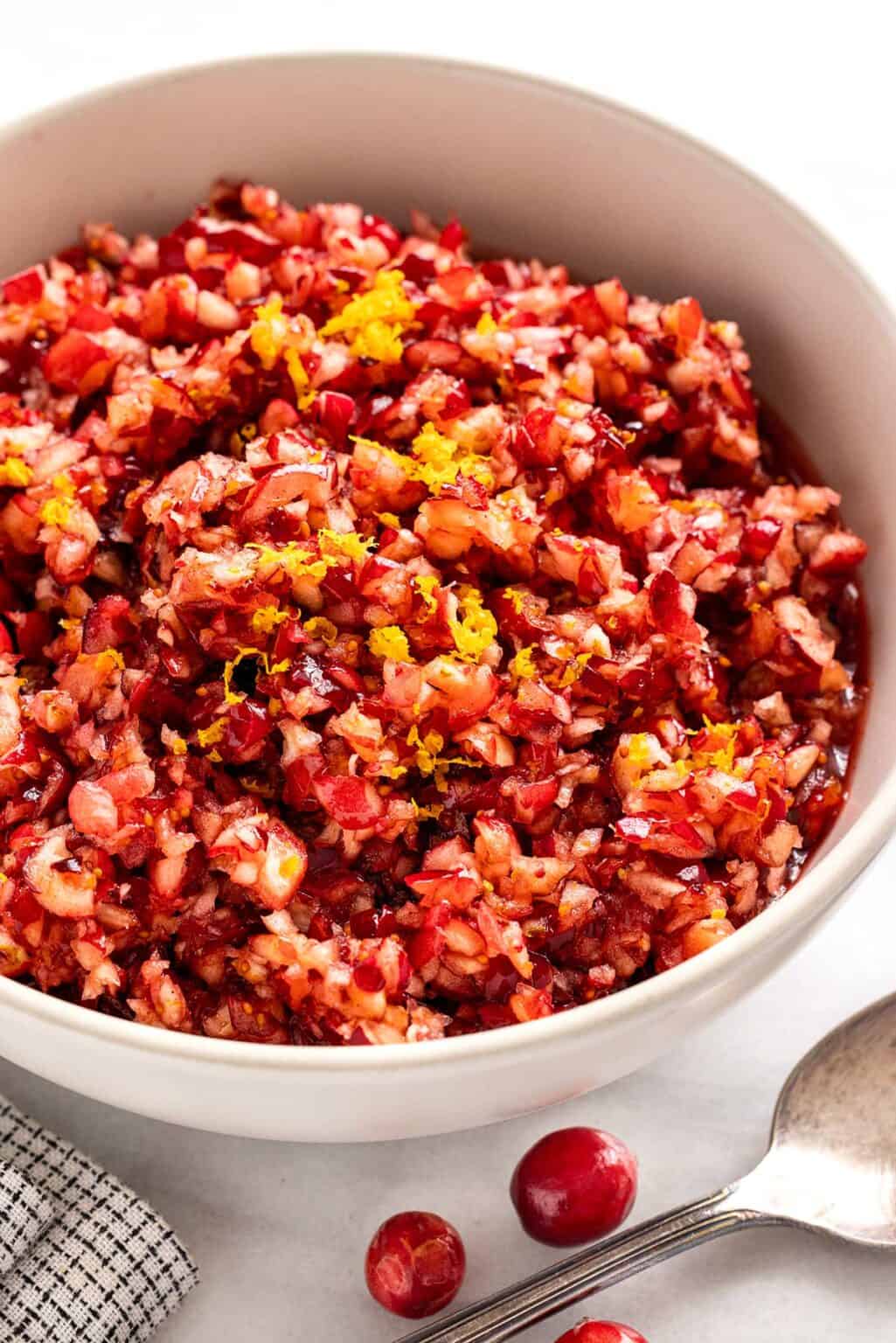 Cranberry Relish Recipe - Jessica Gavin