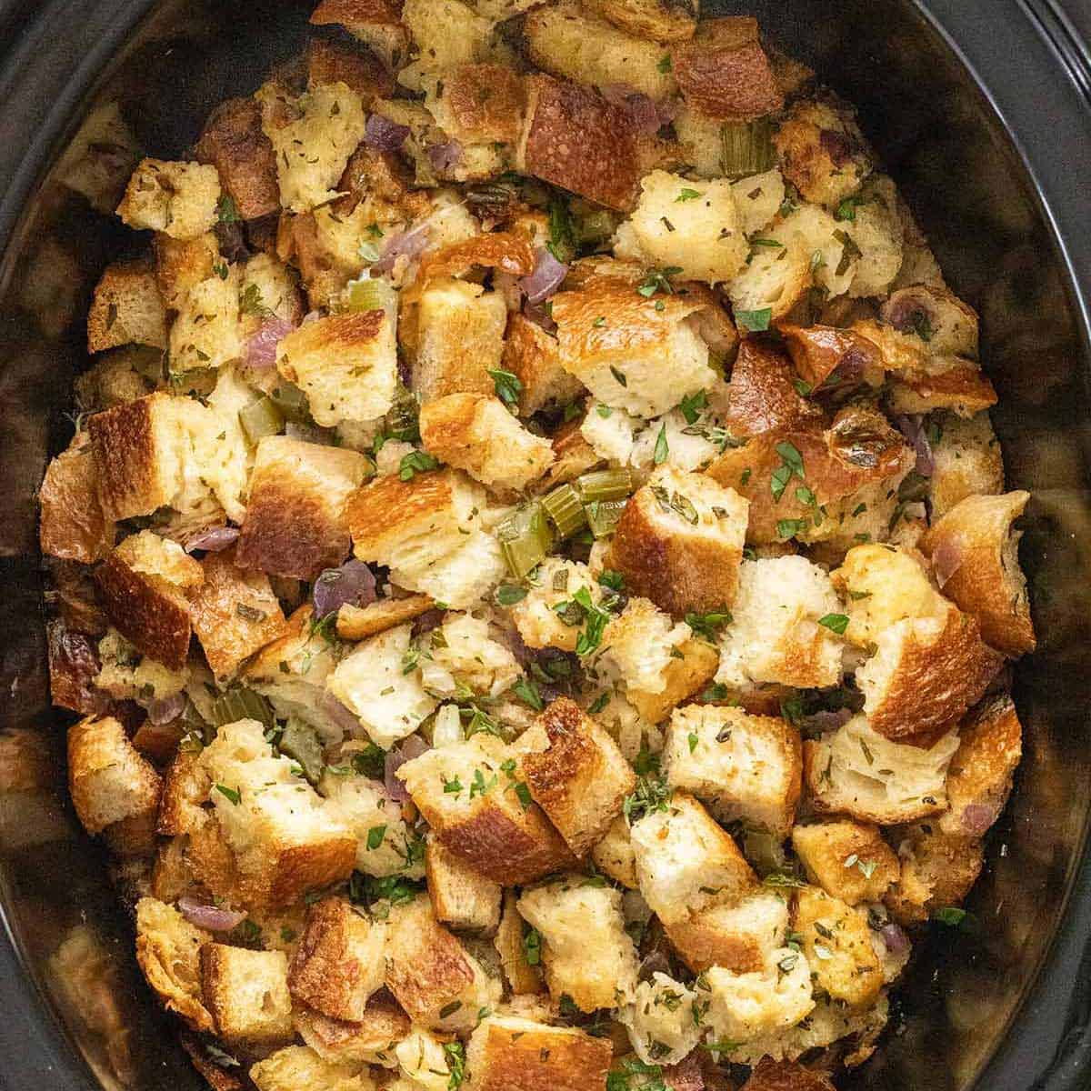 Crock Pot Stuffing-image