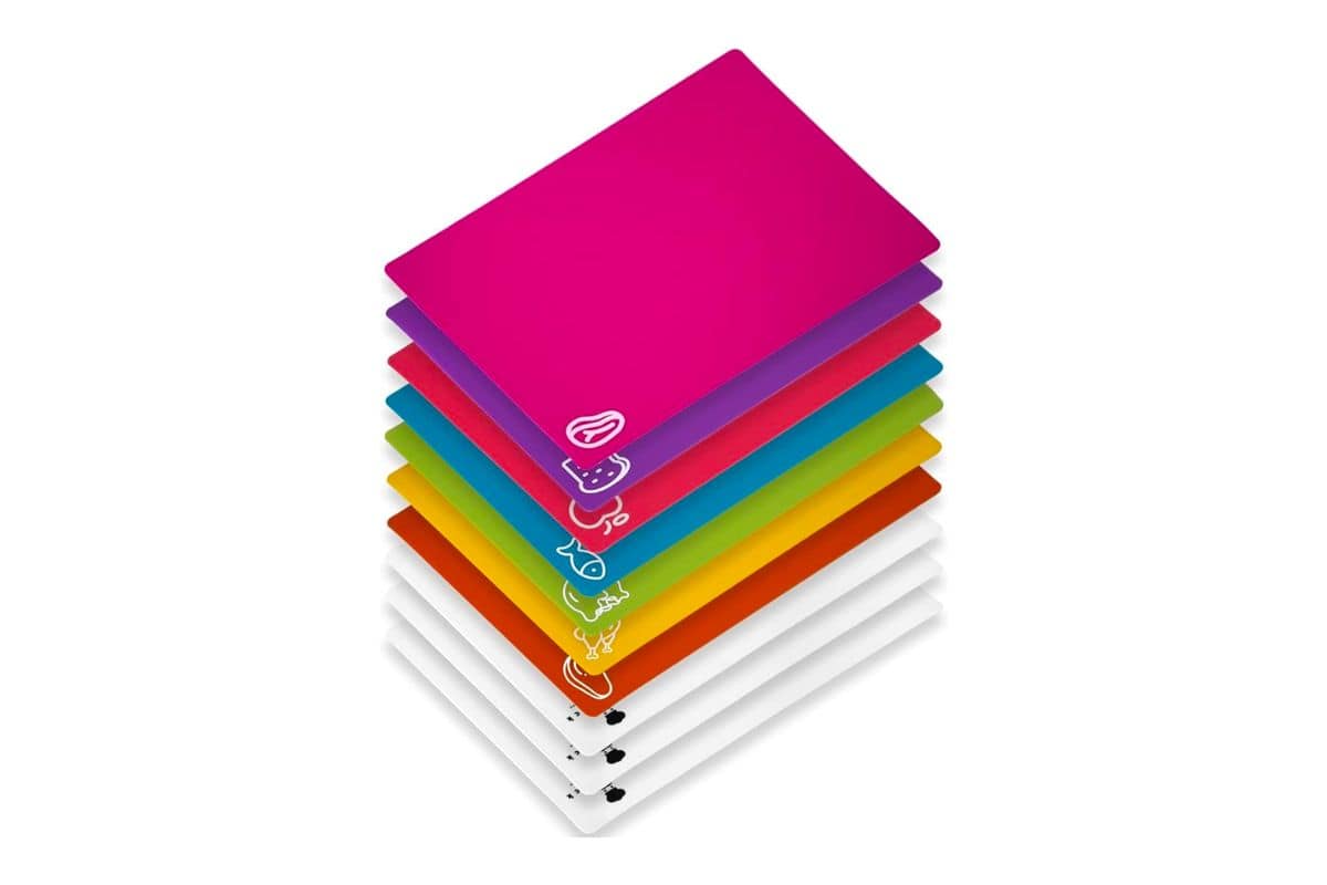 10-Piece Flexible Cutting Mats