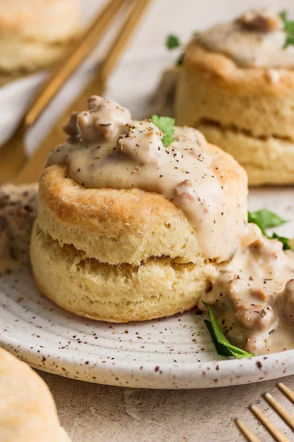 Biscuits and Gravy Recipe - Jessica Gavin