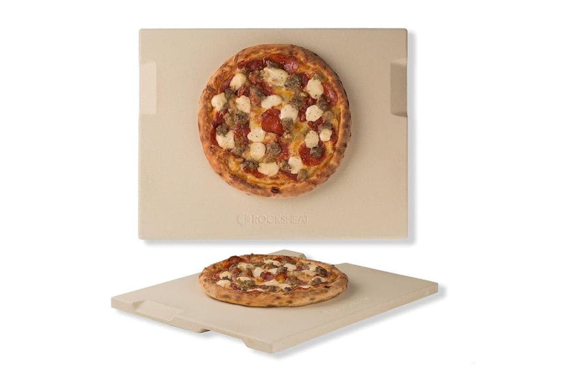 RocksHeat Rectangular Grilling & Baking Stone